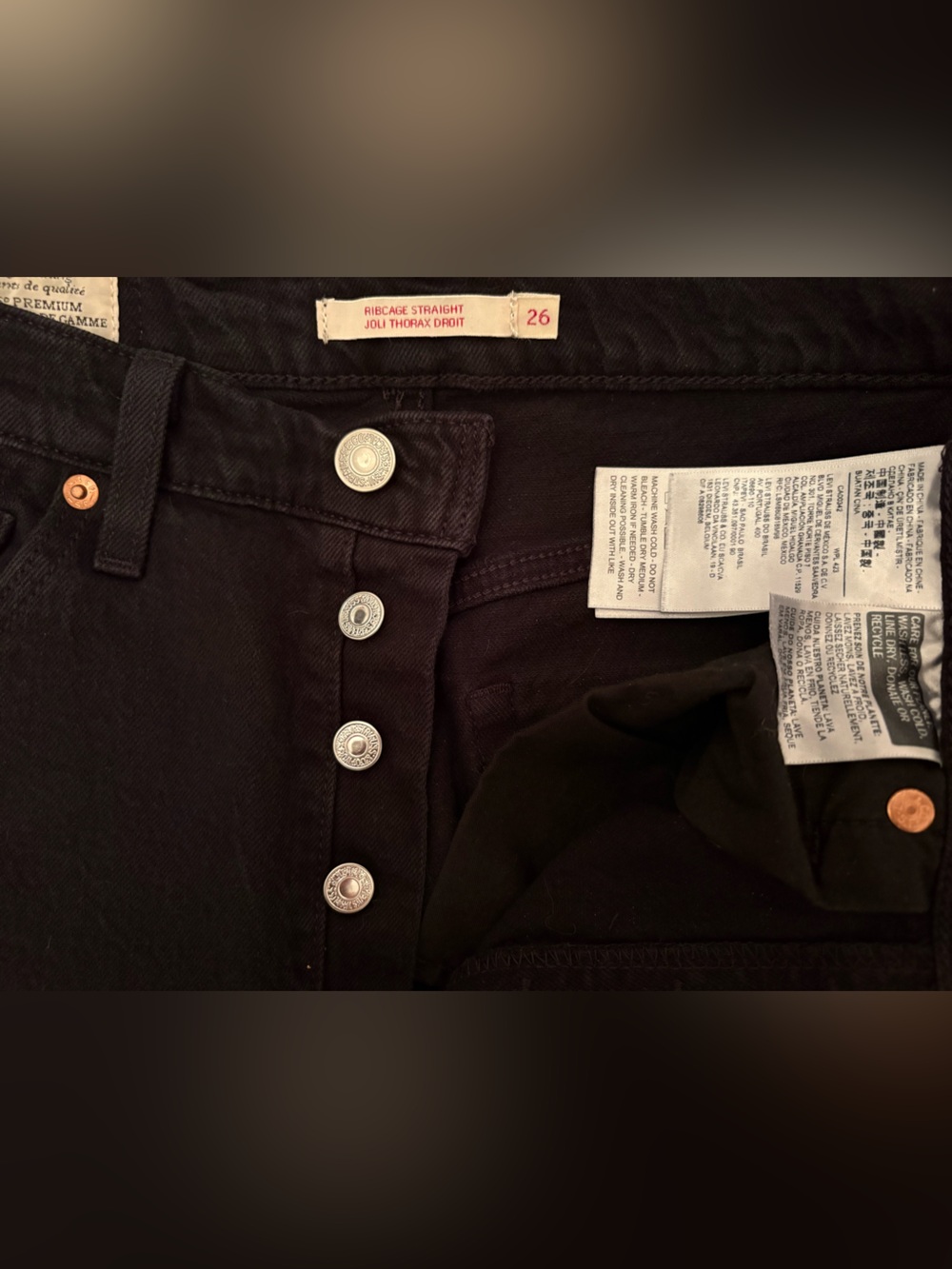 LEVI'S Ribcage Straight Jeans - Picture 5 of 8